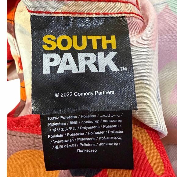 South Park AOP Suitmeister Christmas Long Sleeve Button Up Shirt Men’s Large - Picture 7 of 13